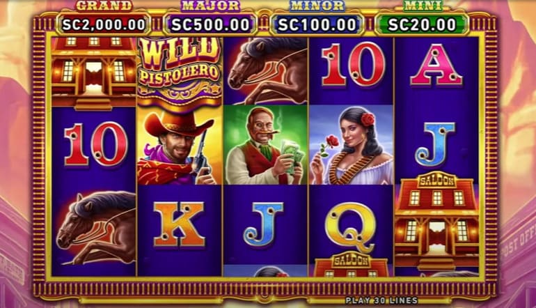 wild pistolero slot free play