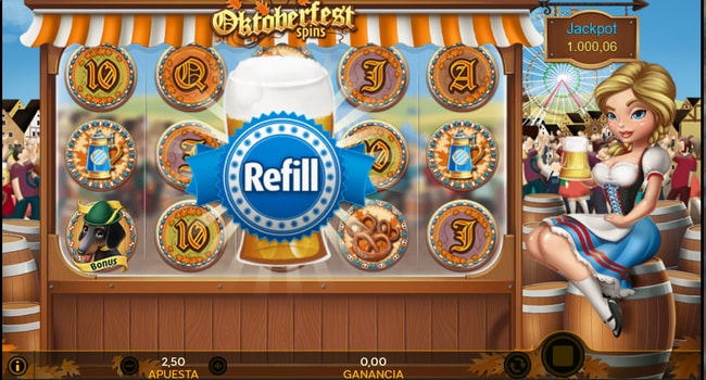 La slot Oktoberfest spin de Section8