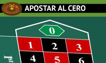 Apostar al 0 en la Ruleta