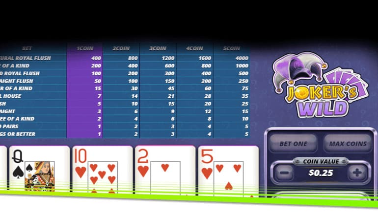 video poker